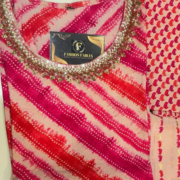 Pink Lahoriya Maslin Silk Fabric