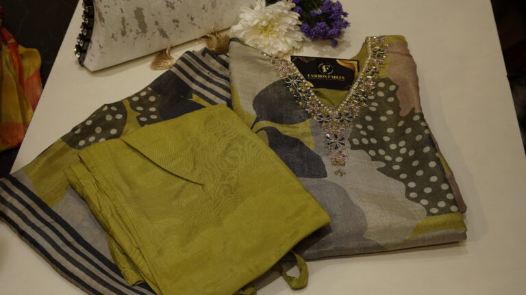 Glass Tissue Fabric Suit Set