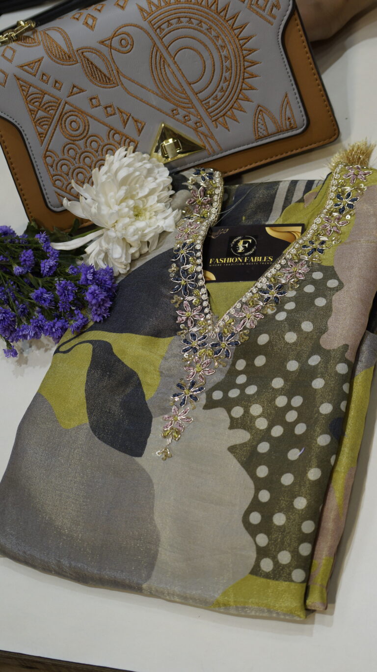 Glass Tissue Fabric Suit Set