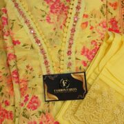 Floral Print Lemon Yellow