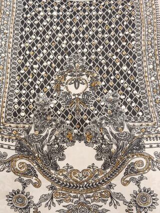 Pure Maslin Suit with Cotton Lining | Sabhya Sachi Digital Print