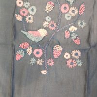 Grey Co ord Set- Thread Work
