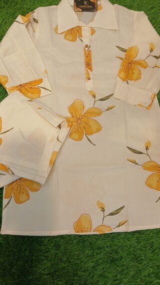 Pure Cambric Cotton Print Co-ord Set