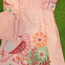 Pink Linen Cotton Pants Set
