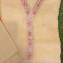 Yellow Linen Cotton Pants Set