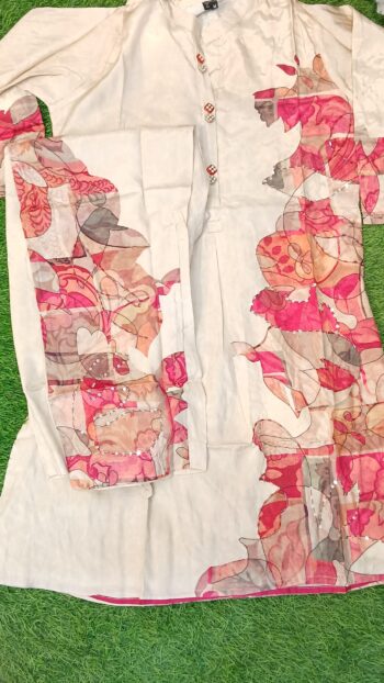 Italian Crepe Floral Printed Co-ord Set