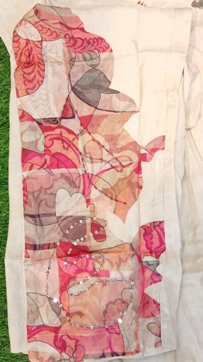 Italian Crepe Floral Printed Co-ord Set - Image 3