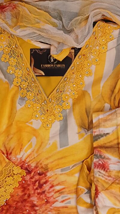 Premium Pure Maslin Co-ord Set - Image 4