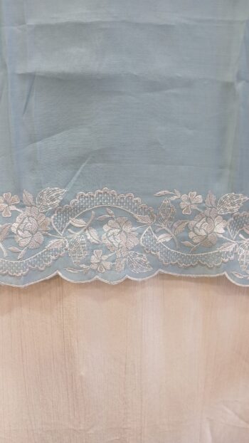 Silk Co-ord Set: Light Blue - Image 4