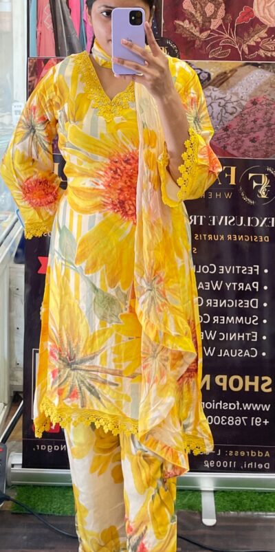 Premium Pure Maslin Co-ord Set