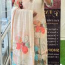 Silk Fabric Pants Set With Cotton Lining + Digital Print