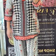 Italian Crape Co-ord Set With Digital Print