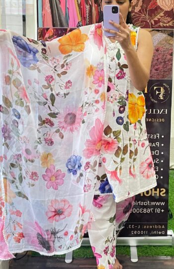 Cotton Floral Printed Co-ord Set