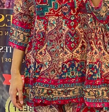 Vyle Cotton Co-ord Set | Multi Print - Image 3