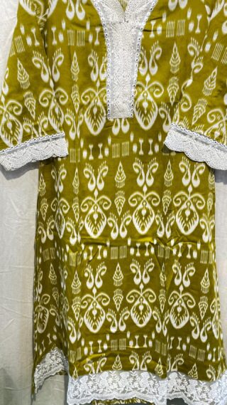 Vyle Cotton Co-ord Set With Lace Work - Image 5