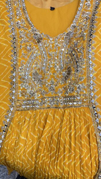 Pure Georgette Gown