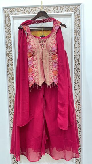 Navratri Special - Jimmy Choo Fabric Suit - Image 9