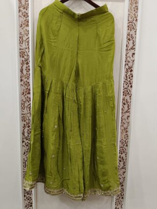 Pure Chinon Embroidered Suit - Image 5