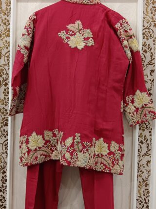 Pure Chinon Thread Work Pant Set - Image 3