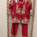 Pure Chinon Thread Work Pant Set