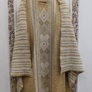 Premium Winter Wooden Suit with Full-Length Dupatta(Golden)