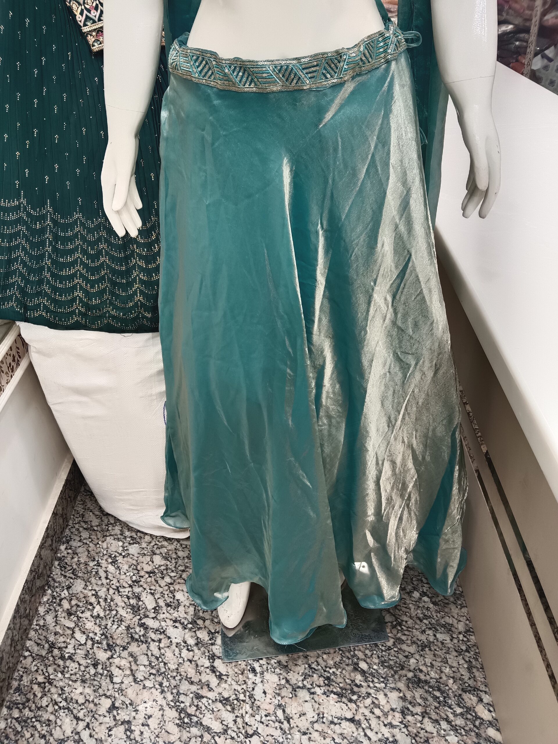 Jimmy Choo Fabric Designer Lehenga - Image 4