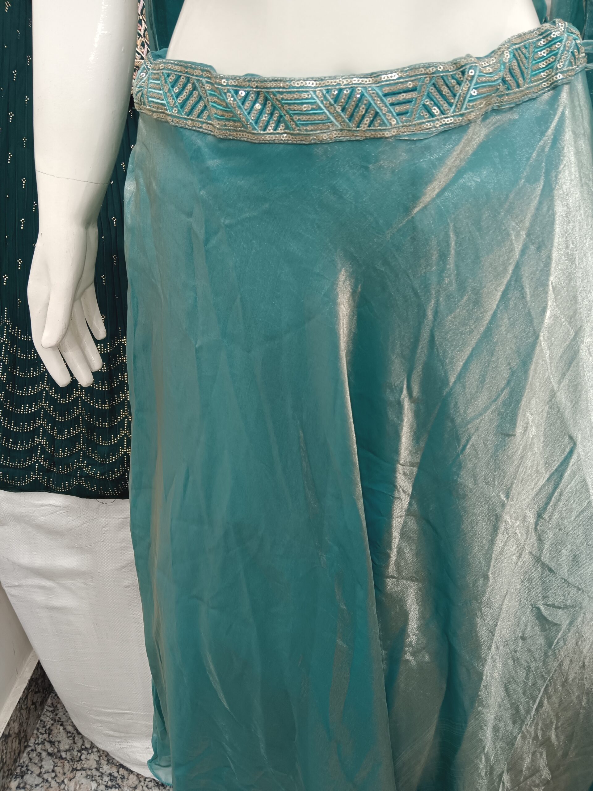 Jimmy Choo Fabric Designer Lehenga - Image 3