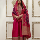 Banarasi Weaving Frock Suit