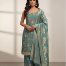 Banarasi Kurti Sharara Set