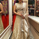 Crop Top & Crepe Skirt Set